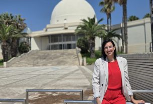 María España en el Planetario de Castellón