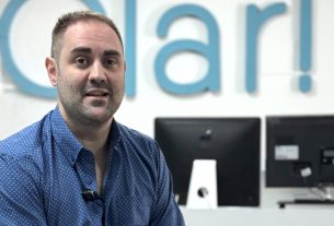 David Martí en Clar TV.