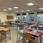 Aula de l'IES Francesc Tàrrega a Vila-real.