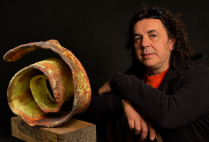 El artista Ángel Igual.
