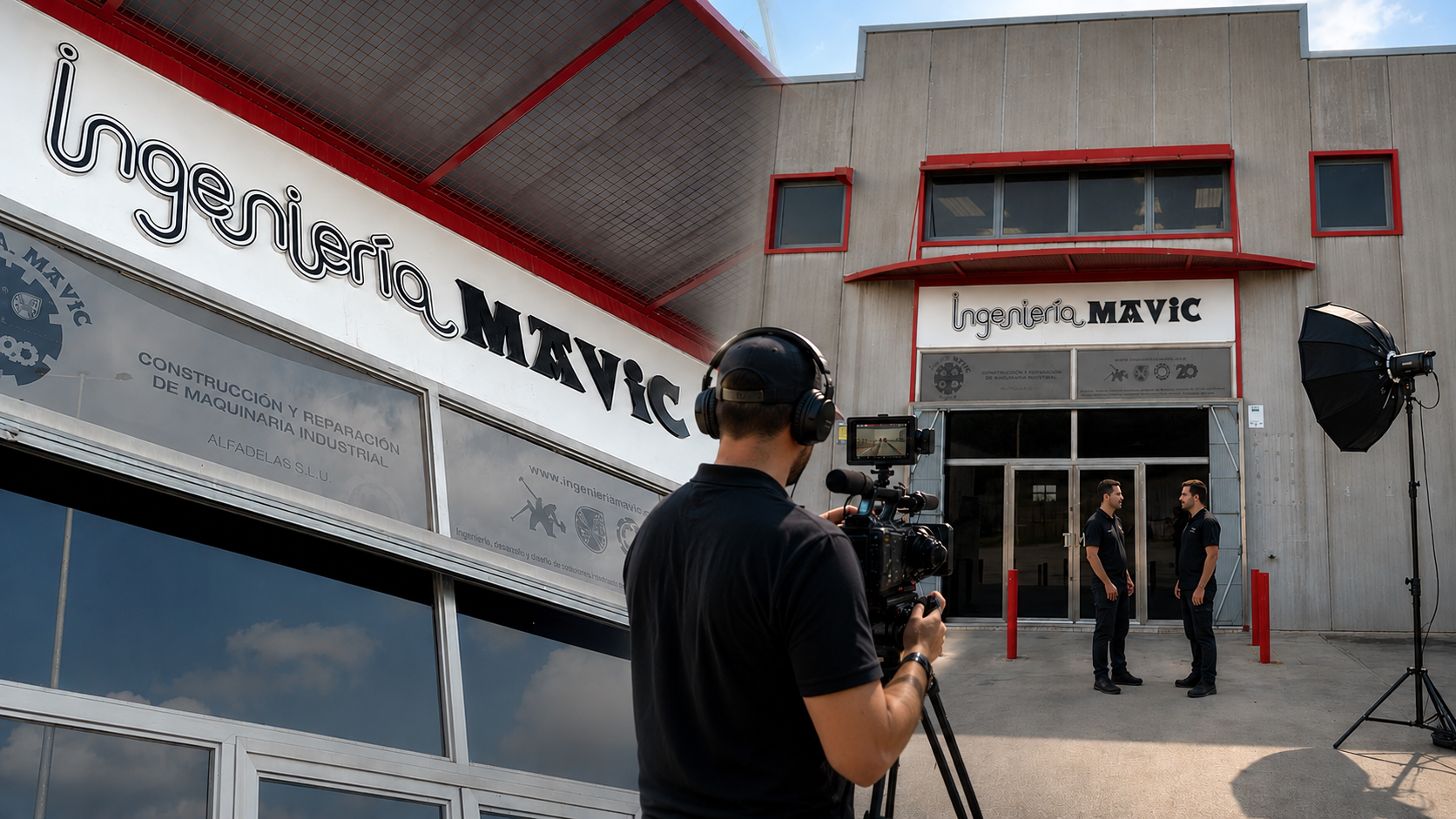 Clar TV rueda el nuevo vídeo corporativo de Ingenieria Mavic